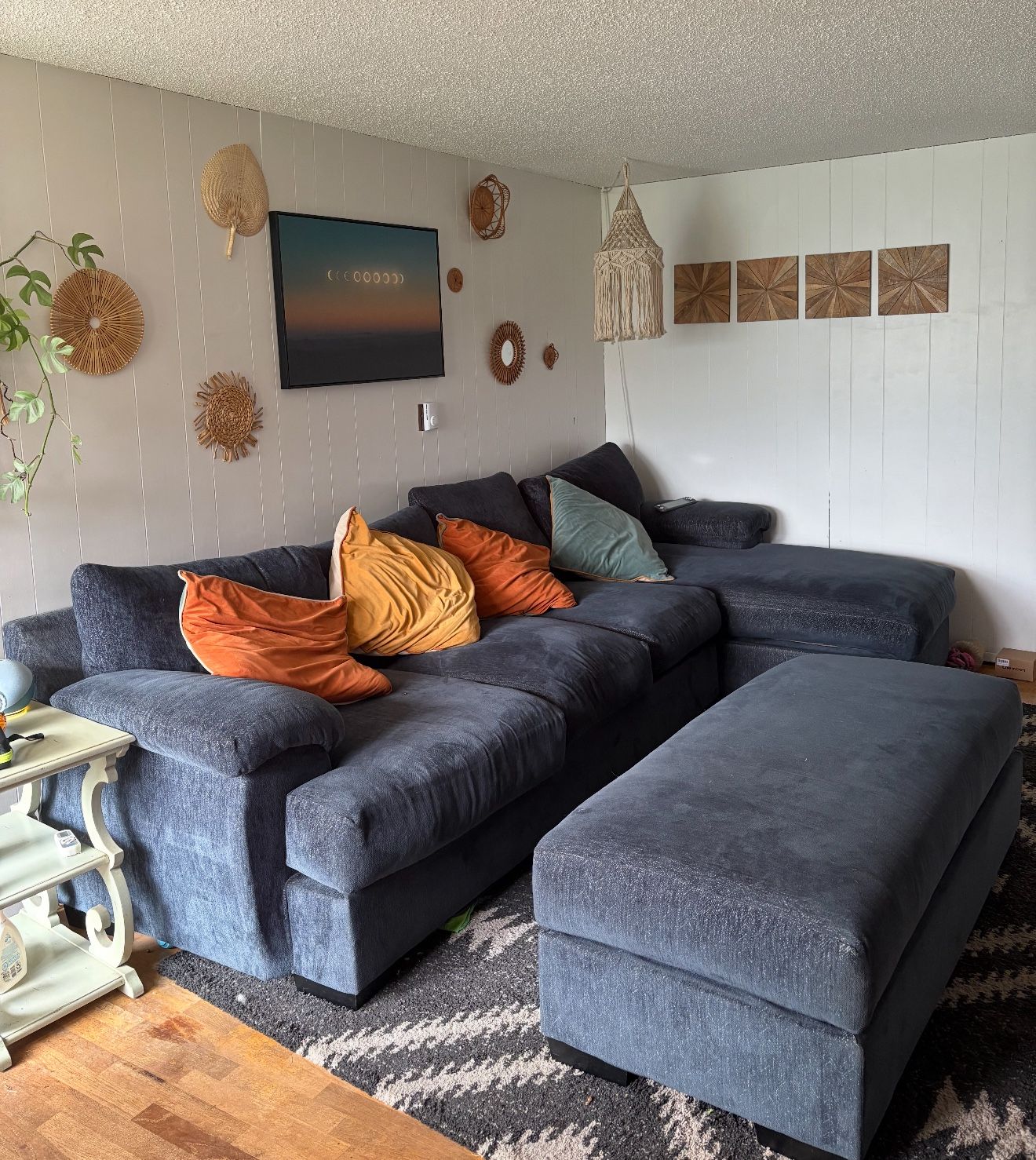 4 Piece Couch W/ Ottoman - MUST GO ASAP