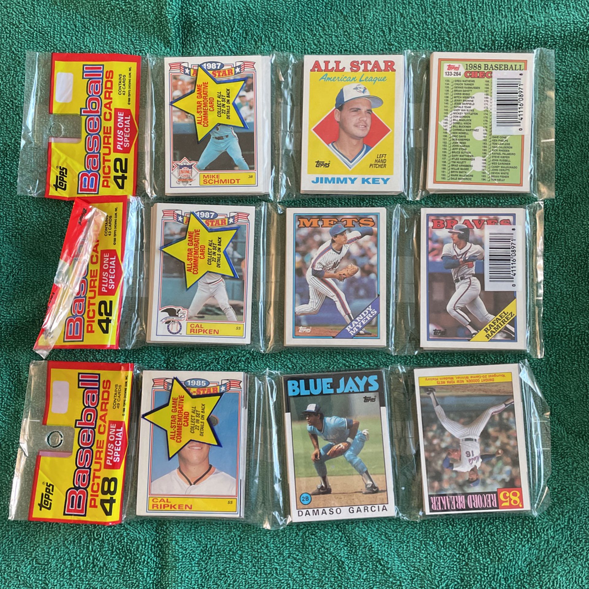 Baseball Cards 1986 Sealed