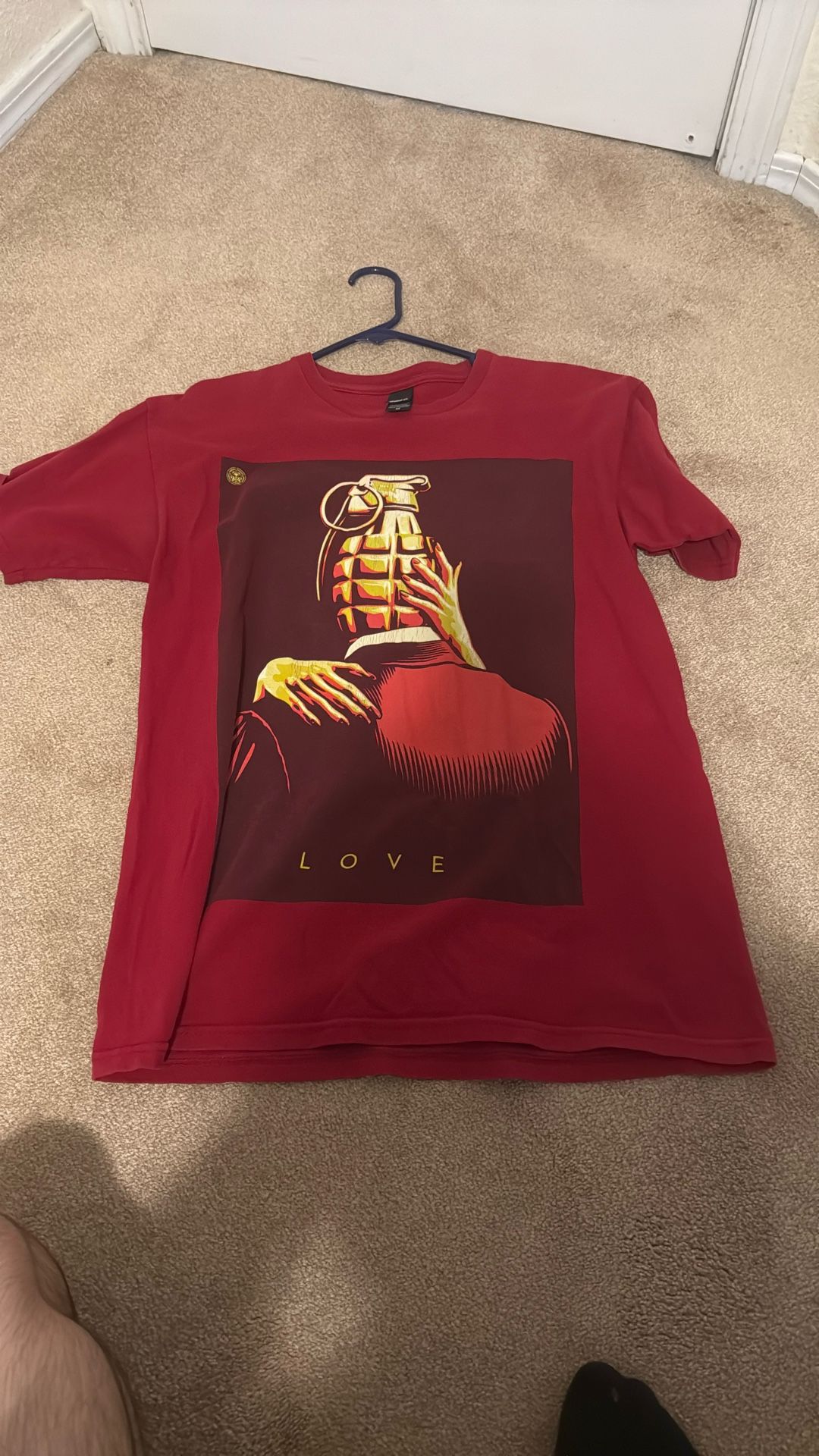Obey Red T-shirt