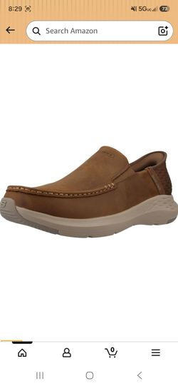 Skechers Men's Parson Oswin Loafer
Casual, Slip-ins, Relaxed Fit, Air-Cooled Memory Foam, Leather