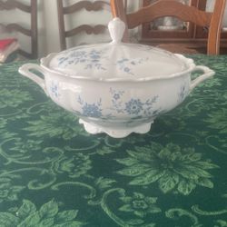 Blue & White Serving Dish