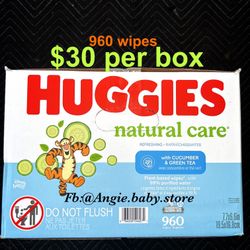 Huggies Natural Care - Cucumber 