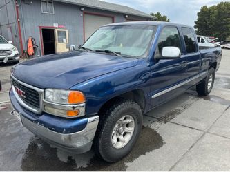 2001 GMC sierra pick up truck