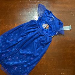 Frozen Pajama Dress XS 4/5