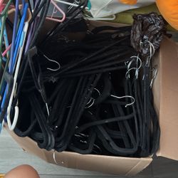 Black Velvet Hangers 