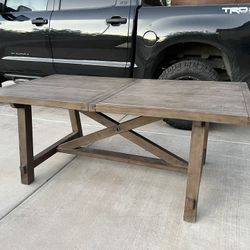 Living Spaces Farmhouse Dining Table