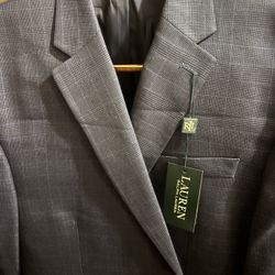 Men’s Ralph Lauren Dress Coat (navy Blue) 