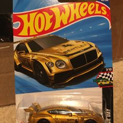 2018 Bentley. Continental. Gt3 Hot Wheels 