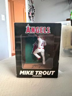 Mike Trout Angels MLB Figurine in Box