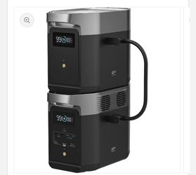 Ecoflow Delta 2 with Delta 2 Max Extra Battery