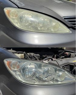Headlight restoration kit/tools