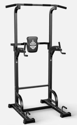 OBO Power Tower Dip Station Pull Up Bar