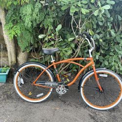 26 BEACH CRUISER 1 SPEED  READY TO RIDE ✅