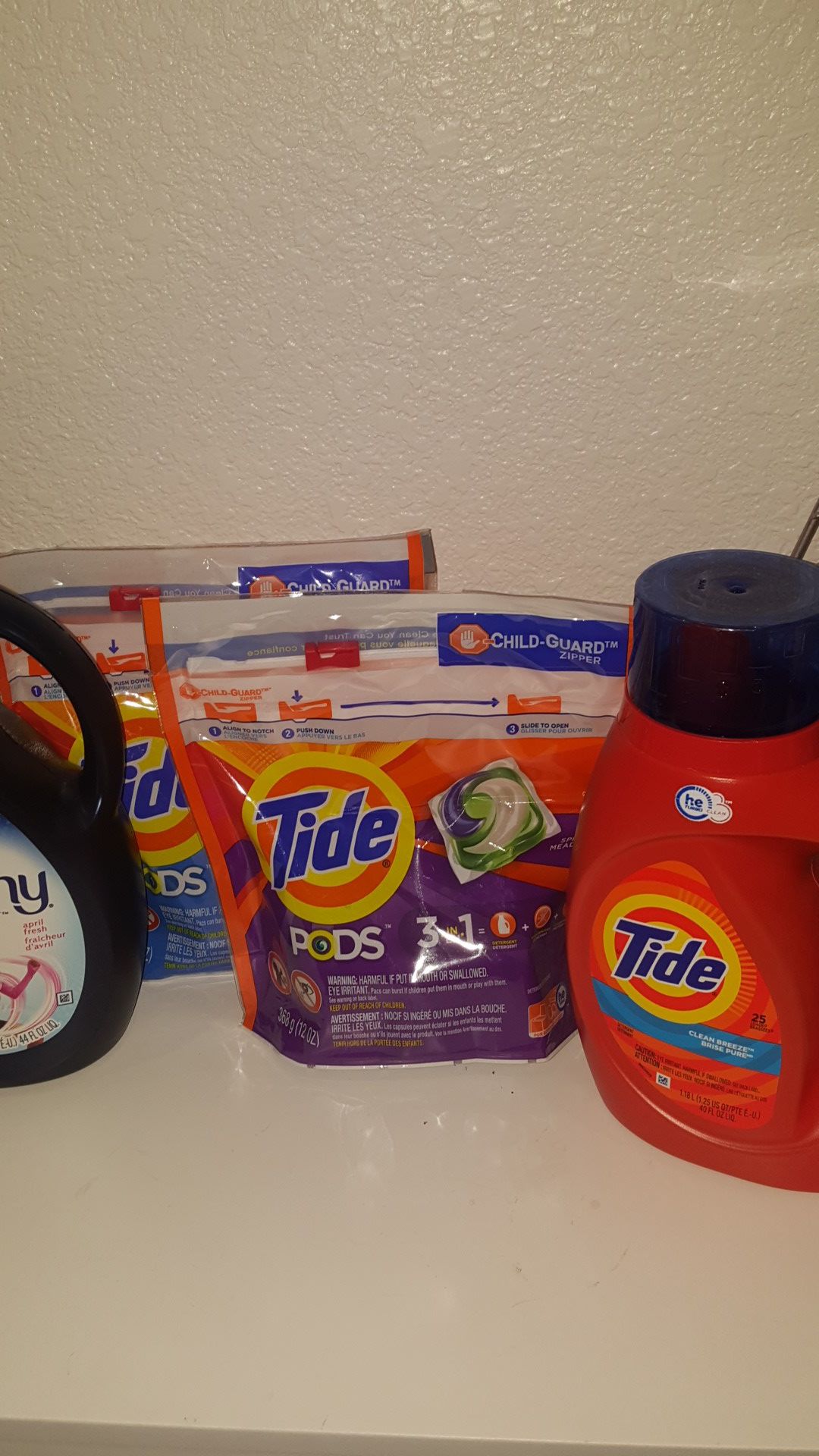 Tide and downy