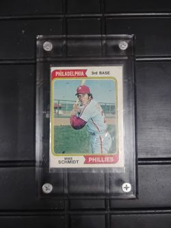 1974  Topps Mike Schmidt Error Card