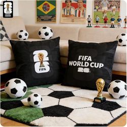 2026 Wolds cup pillow cover 17*17 inch 2 PCs
