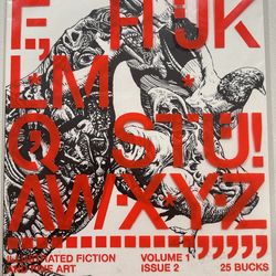 RARE SIGNED Carrier Pigeon Illustrated Fiction and Fine Art Volume 1 Issue 2