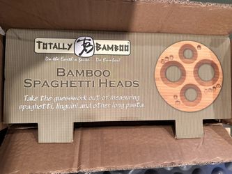 Totally Bamboo "Spaghetti Heads" spaghetti measuring disc