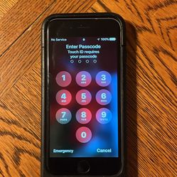 Apple Iphone S With MORPHIE Case(Password Protected)