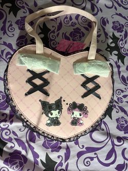 Lolita heart shape purse
