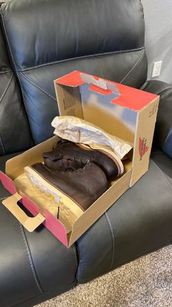 Red wings boots size 10.5