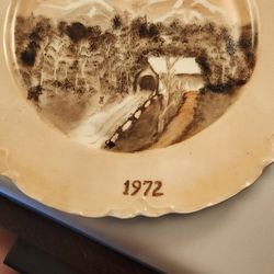 Christmas Plate 1972