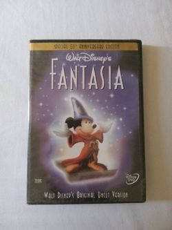 NEW Fantasia DVD Walt Disney Special 60th Anniversary Edition Original Uncut Version