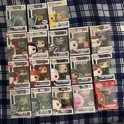 Various Funko Pops 