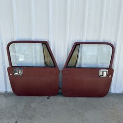 Jeep Wrangler YJ CJ Oem Doors 1981 Through 1995 