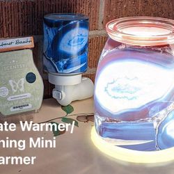 Blue Agate Warmer & Mini