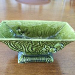 MID CENTURY PEDESTAL PLANTER 