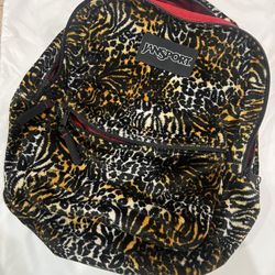 Leopard Transformable Jansport Backpack