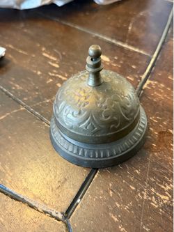 Antique Bronze Victorian Style Desk Bell Service Desk Bell Counter Bells Hotel