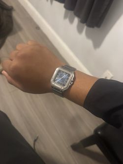 Cartier Santos Stainless Steel