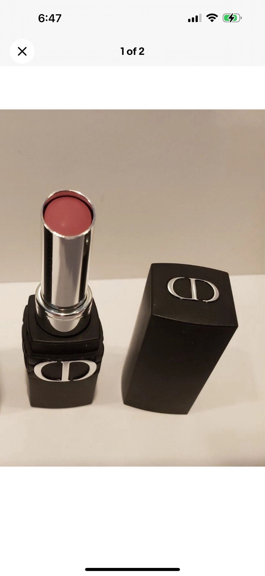 New—DIOR— Forever Transfer-Proof Lipstick color: 458 Forever Paris