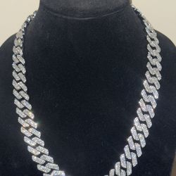 Cuban Link Chain Necklace 18mm 24inch