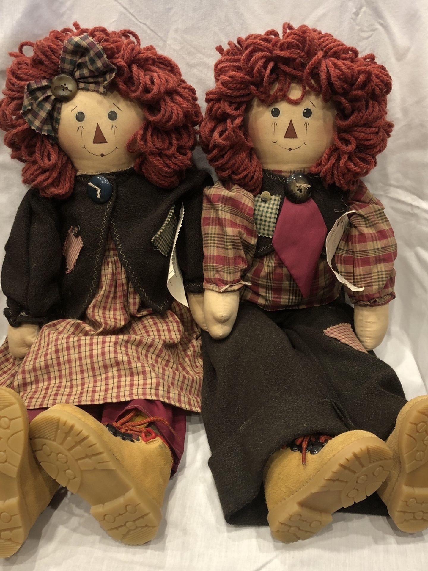 Raggedy Ann and Andy Dolls