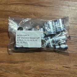 3/8” Standard Socket 12p