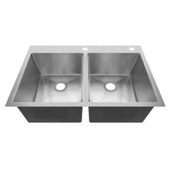 BRAND NEW Stainless Steel Sink 32 1/4in L  x 8 1/2 D x 17 5/8 W