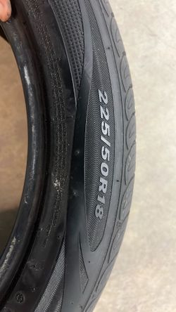 Two Tire Used, 255/50r18 For Sale/ 4 Season Tire