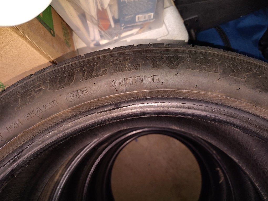 Almost new, set Of 20 inch Tires