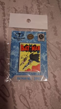 Mcfarlane Toys Pin - Batman #1 Chase - Black Nickel RARE