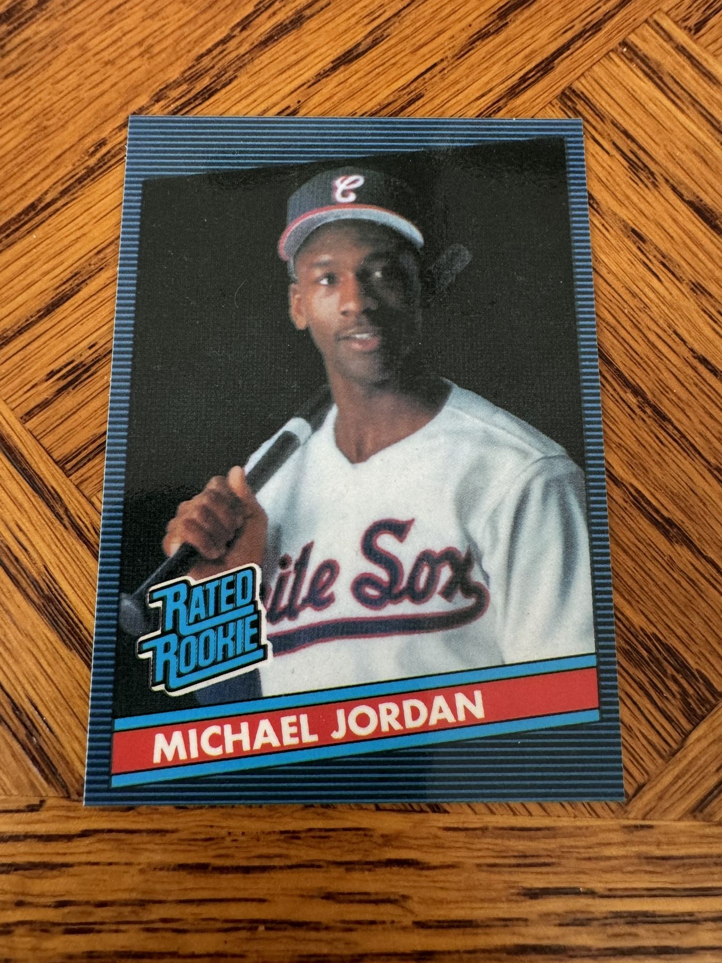 Michael Jordan White Sox Rookie card