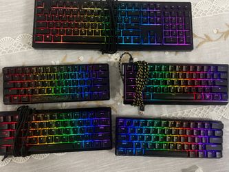 Gaming Keyboard Razer, HyperX, Wooting, Steelseries Etc Computer PC