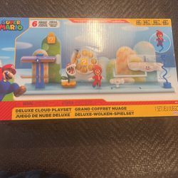 2021 Nintendo Super Mario Cloud Playset -NEW in Sealed Box