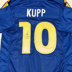 Cooper Kupp Signed Los Angeles Rams Football Jersey COA