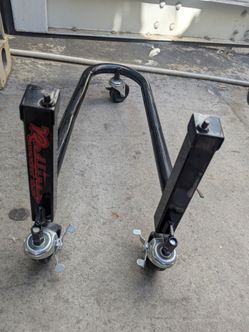 Redline Motorcycle Front & Rear Paddock Stand Set – Sport Bike