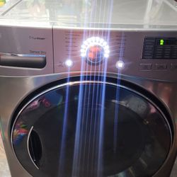 LG TrueSteam Sensor Dry Dryer Silver/Gray