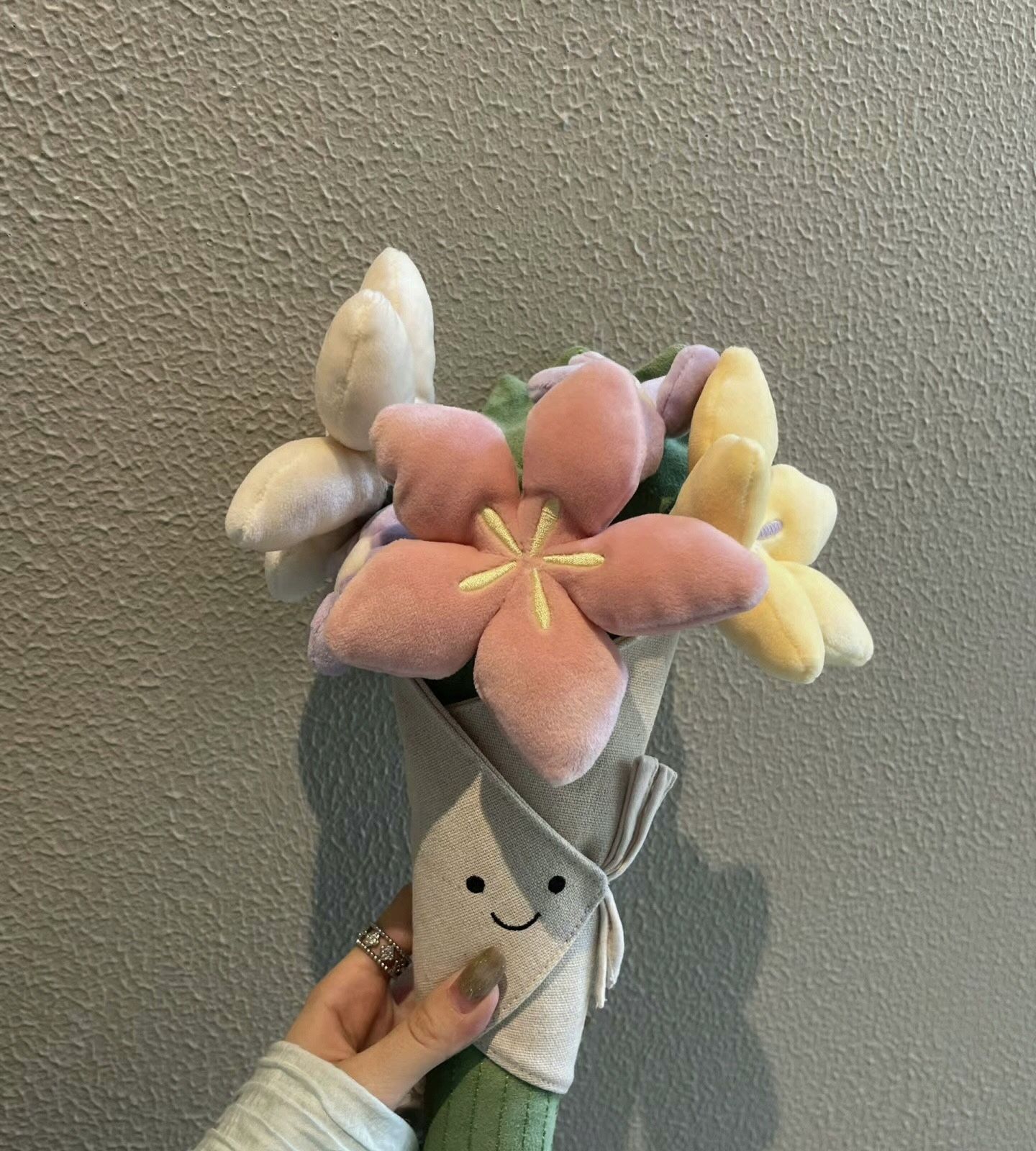 Floral Bouquet Plush Toy