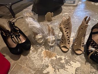 Women's High Heel Shoes Lot of 3 Pairs